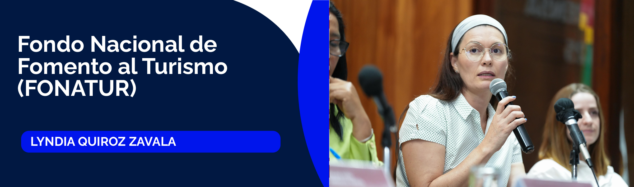 Lyndia Quiroz Zavala, titular del Fondo Nacional de Fomento al Turismo (FONATUR)