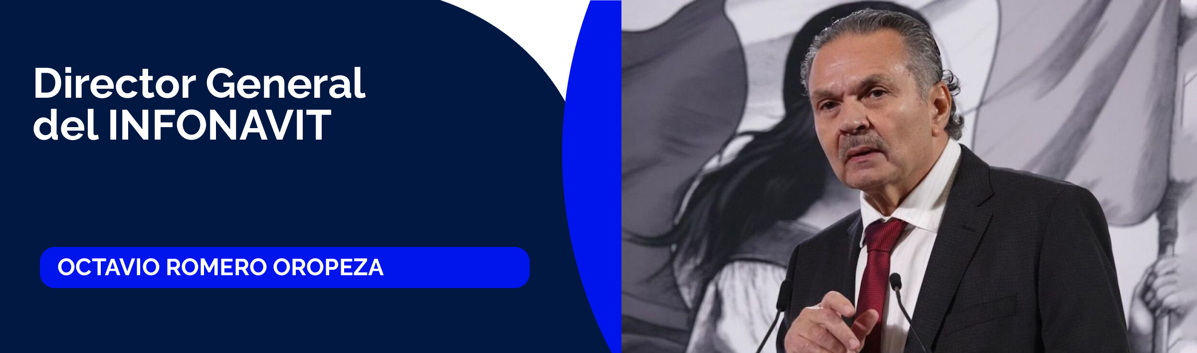 Octavio Romero Oropeza, director general del INFONAVIT