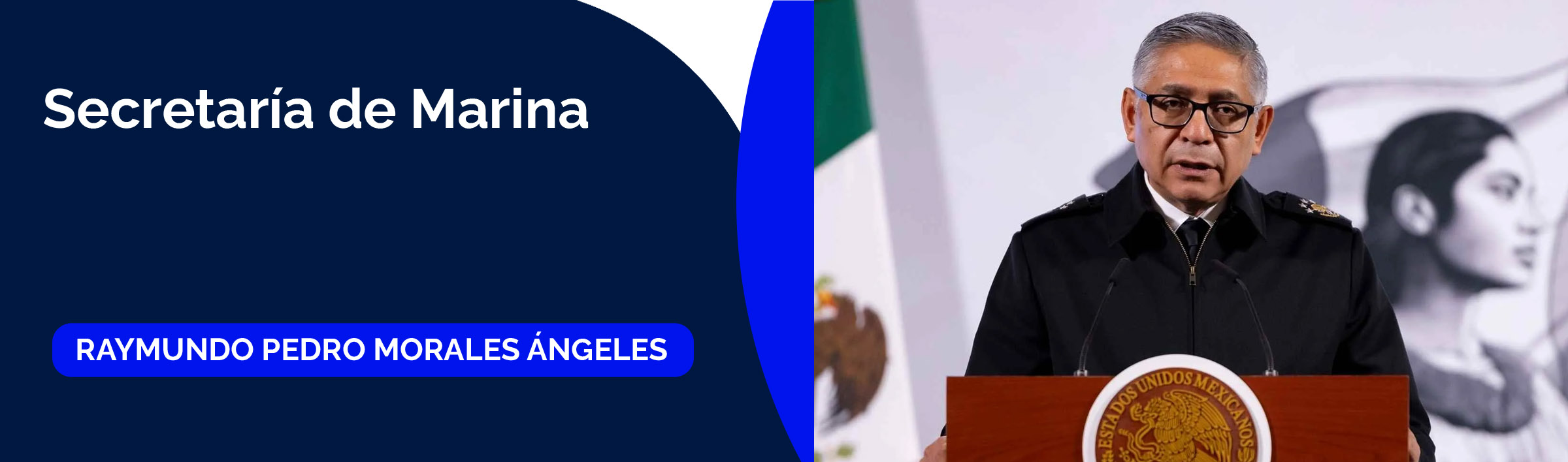Raymundo Pedro Morales Ángeles, titular de la Secretaría de Marina